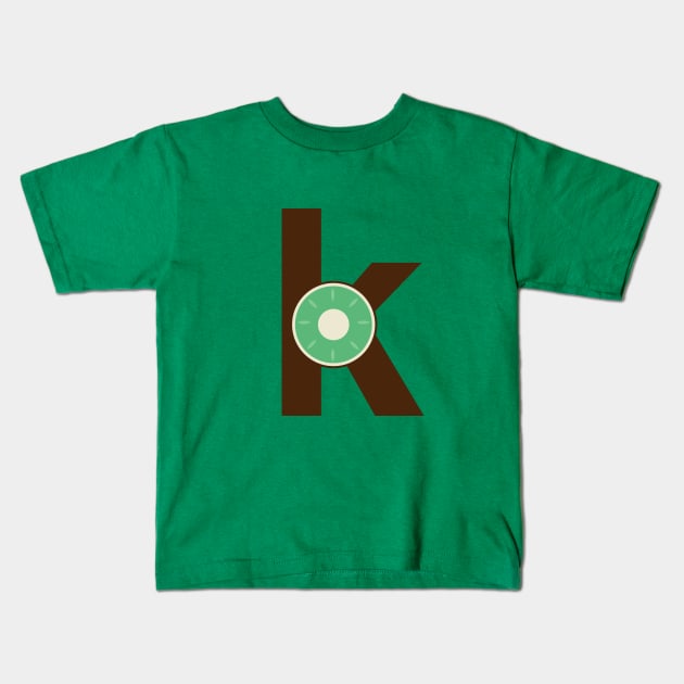 Kiwi week Kids T-Shirt by srtaserifa